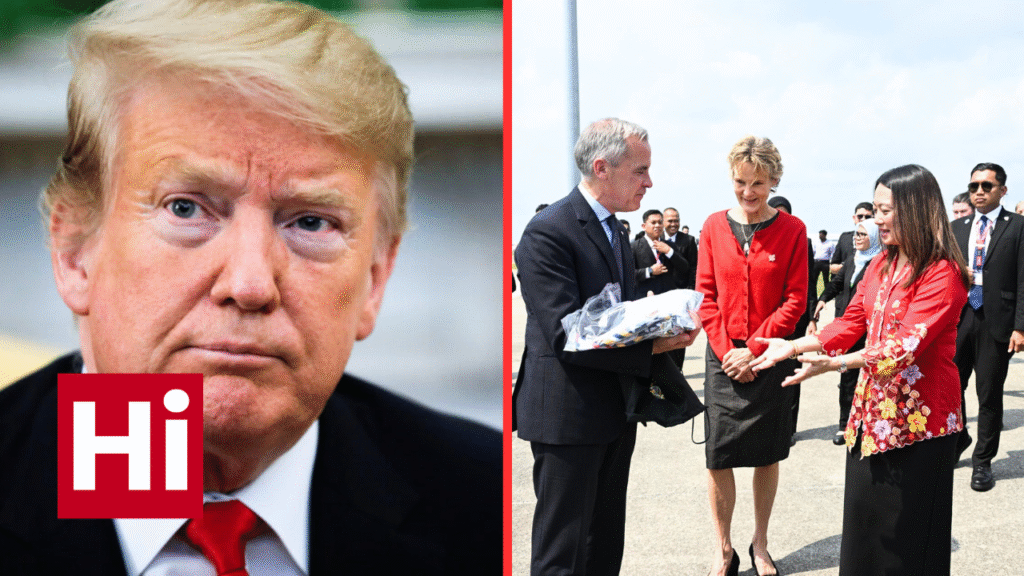 5 MINS AGO: Mr & Mrs Carney's GRAND WELCOME in Asia Shows Canada has Left Trump Behind