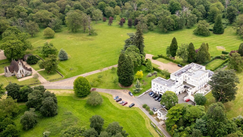 The Royal Lodge in Windsor Great Park, from which Prince Andrew has been evicted